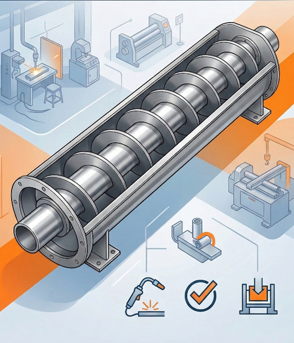 Conveyor Screw Manufacturing Basics